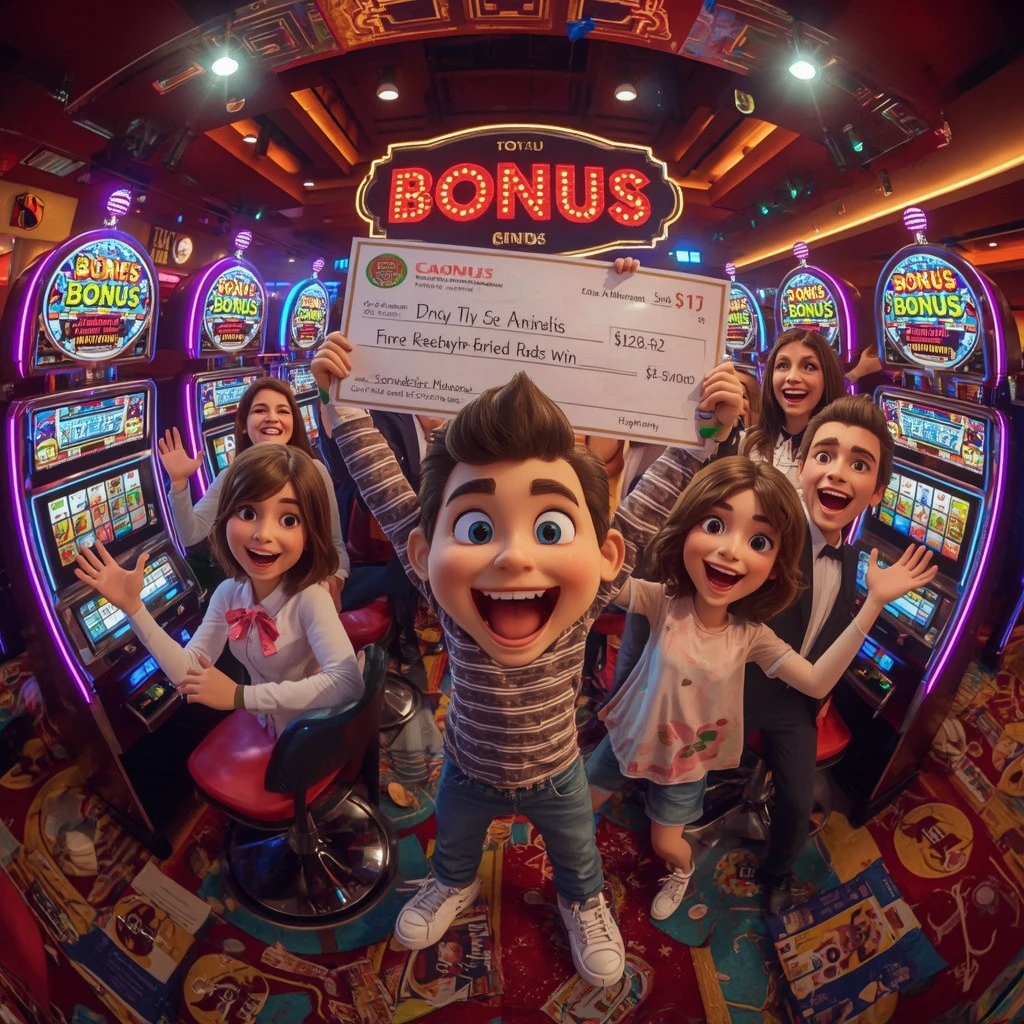 bonus dans les mains de l'homme au casino Betzino