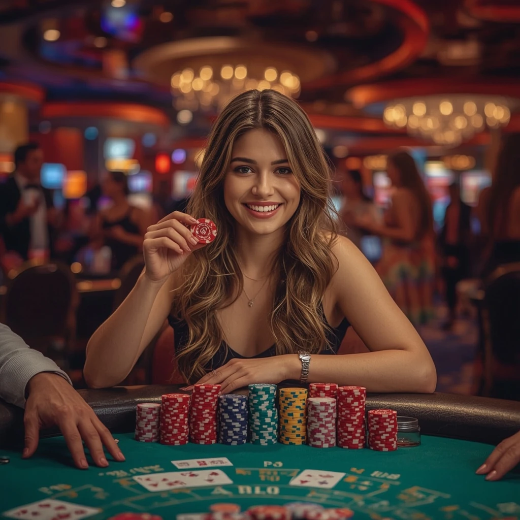 bonus dans les mains d'un homme au casino Betzino Casino