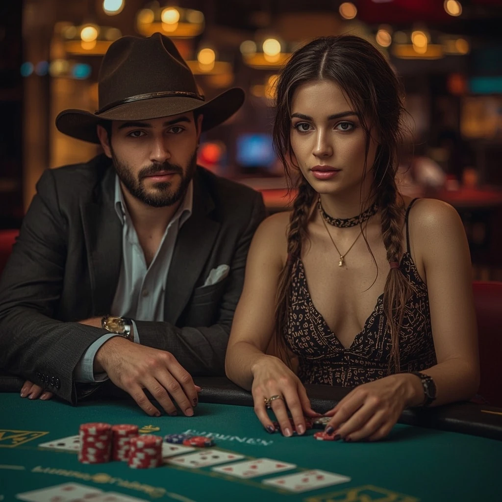 photo de deux joueurs de poker BETZINO CASINO